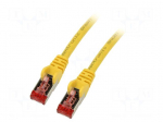 Patch cord | S/FTP | Cat: 6 | RJ45 plug,both sides | stranded | CCA | 5m