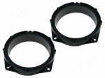 Speaker adapter | 130mm | Mitsubishi Colt front doors