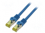 Patch cord | S/FTP | Cat 6a | RJ45 plug,both sides | stranded | Cu | 2m