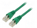 Patch cord | F/UTP | Cat: 5 | RJ45 plug,both sides | stranded | Cu | 3m