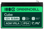 Battery GreenCell AGM VRLA 12V 8.5Ah