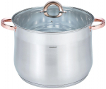 T&ouml;&ouml;riistad ja m&otilde;&otilde;teseadmed // Uued tooted t&ouml;&ouml;riistade, tarvikute kategoorias // Garnek stalowy z pokrywą, 16l, śr.30cm, klausberg, kb-7796