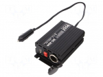 Converter: automotive dc/dc | 15A | Out: USB,car lighter socket x1