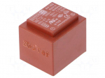 Transformer: encapsulated | 2.3VA | 230VAC | 15V | 15V | 77mA | 77mA
