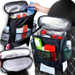 Isikliku hoolduse tooted // Personal hygiene products // Torba termiczna organizer na fotel samochodowy do auta czarny 10l - m025
