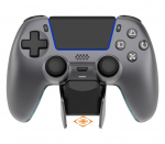Deltaco Gaming GAM-199-STEELGRAY Gaming Controller Grey, Metallic, Steel Bluetooth/USB Gamepad PlayStation 5, Android, iOS