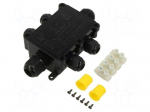 Connector: AC supply | screw terminal | IP68 | Body: black