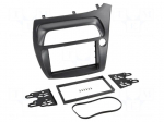 Radio frame | Honda | 2 DIN | black