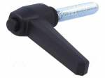 Lever | adjustable | Thread len: 60mm | Lever length: 92mm