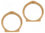 Spacer ring | MDF | 165mm | Honda | impregnated,varnished