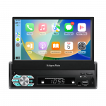 Auto- ja mootorrattatooted, elektroonika, navigatsioon, CB raadio // Autoraadio ja helis&uuml;steem, autosisesed monitorid // Radio samochodowe Kruger&Matz KM2018 z wysuwanym ekranem 7" CarPlay/AndroidAuto