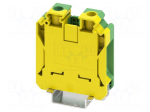 Splice terminal: rail | USLKG | screw terminal | yellow-green