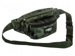 Waist bag | multipurpose | camo | poliester 600D | 360x120mm