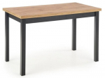 DINING TABLE COBALT WOODEN/BLACK