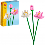 LEGO 40647 Iconic Lotus Flowers Construction Toy