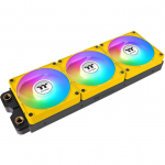 Thermaltake CT140 EX Reverse ARGB Sync PC Cooling Fan Bumblebee (Yellow, 3-Pack, 140mm)