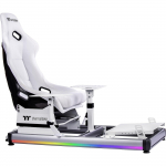 Thermaltake GF500 Flight Simulator Cockpit Snow GSC-F50-CPASWH-01, Sim Rig white