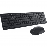Dell Pro Wireless Keyboard and Mouse (KM5221W) (Black, DE Layout)