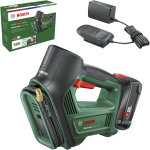 Bosch DIY & Garden Cordless Air Pump UniversalPump 18V Set green/black, Li-ion battery 2.0Ah, POWER FOR ALL ALLIANCE