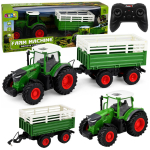 M&auml;nguala | PC | Konsoolid | Tarvikud // M&auml;nguasjad ja m&auml;ngud lastele // Traktor Rolniczy z Przyczepą Wywrotką Zdalnie Sterowany RC Światła 1:24