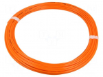 Pneumatic tubing | 8bar | L: 20m | r bending min: 10mm | polyurethane