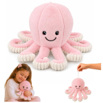M&auml;nguala | PC | Konsoolid | Tarvikud // M&auml;nguasjad ja m&auml;ngud lastele // Pluszowa Ośmiornica Maskotka Przytulanka Sprężyste Macki R&oacute;żowa 30 cm