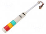 Signaller: signalling column | LED | red/amber/green | Usup: 24VDC