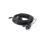 USB-kaabel Equip USB-A - USB-A 15 m Black (133348)