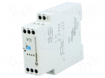 Timer | 0,05s&divide;10days | DPDT | 250VAC/8A | 24&divide;240VAC | 24&divide;240VDC | DIN