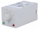 Timer | 1&divide;12s | DPDT | 230VAC/5A | 24&divide;48VAC | 24&divide;48VDC | undecal | PIN: 11