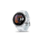 Garmin Forerunner&reg; 170 kell Steinweiss/Pudergrau koos kiirelt vahetatava silikoonrihmaga 20 mm Steinweiss/Cloud Blue