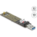 Delock konverter M.2 NVMe PCIe SSD jaoks USB 3.1 Gen 2