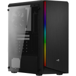 AeroCool Geh Midi Rift Black MicroATX/ATX/MiniITX korpus