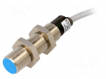 Sensor: inductive | Output conf: PNP / NO | 0&divide;2mm | 10&divide;30VDC | M12