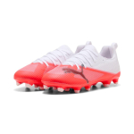 PUMA Ultra 7 Match FG/AG Jr Football Unisex Red, White