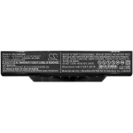 5200 mAh for Clevo W130HUBAT-6,6-87-W130S-4D7,6-87-W130S-4D71,6-87-W130S-4D72
