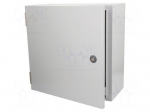 Enclosure: multipurpose | X: 400mm | Y: 400mm | Z: 200mm | SR2 | steel