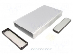 Enclosure: with panel | 1455 | X: 125mm | Y: 220mm | Z: 30mm | aluminium