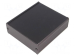 Enclosure: with panel | TUF | X: 94mm | Y: 100mm | Z: 32mm | aluminium