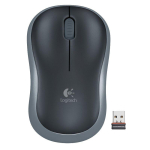 Computer mouse Logitech  Logitech Wireless Mouse M185  SWIFT GREY  2.4GHZ - EWR2