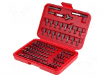 Kit: screwdriver bits | Pcs: 100 | 25mm | Package: bag