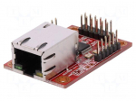 Module: Ethernet | RJ45 magnetically shielded,pin header | 3.3VDC