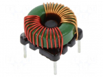 Inductor: wire | THT | 497uH | 100m&Omega; | -40&divide;125&deg;C | &plusmn;25% | 170A