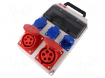 Electric switchboard | IP54 | portable | No.of mod: 10