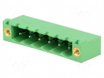 Pluggable terminal block | 5.08mm | ways: 6 | straight | socket | male