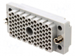 Connector: rectangular | socket | hermaphrodite | Mat: polycarbonate