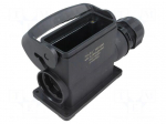 Enclosure: for rectangular connectors | Han Eco B | size 16B | M40