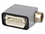 Connector: rectangular | plug | male | EPIC KIT | PIN: 10 | 10+PE | M20
