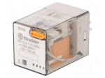 Relay: electromagnetic | 3PDT | Ucoil: 110VAC | 10A/250VAC | 10A/30VDC