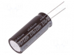 Capacitor: electrolytic | THT | 270uF | 220VDC | &Oslash;16x40mm | Pitch: 7.5mm
